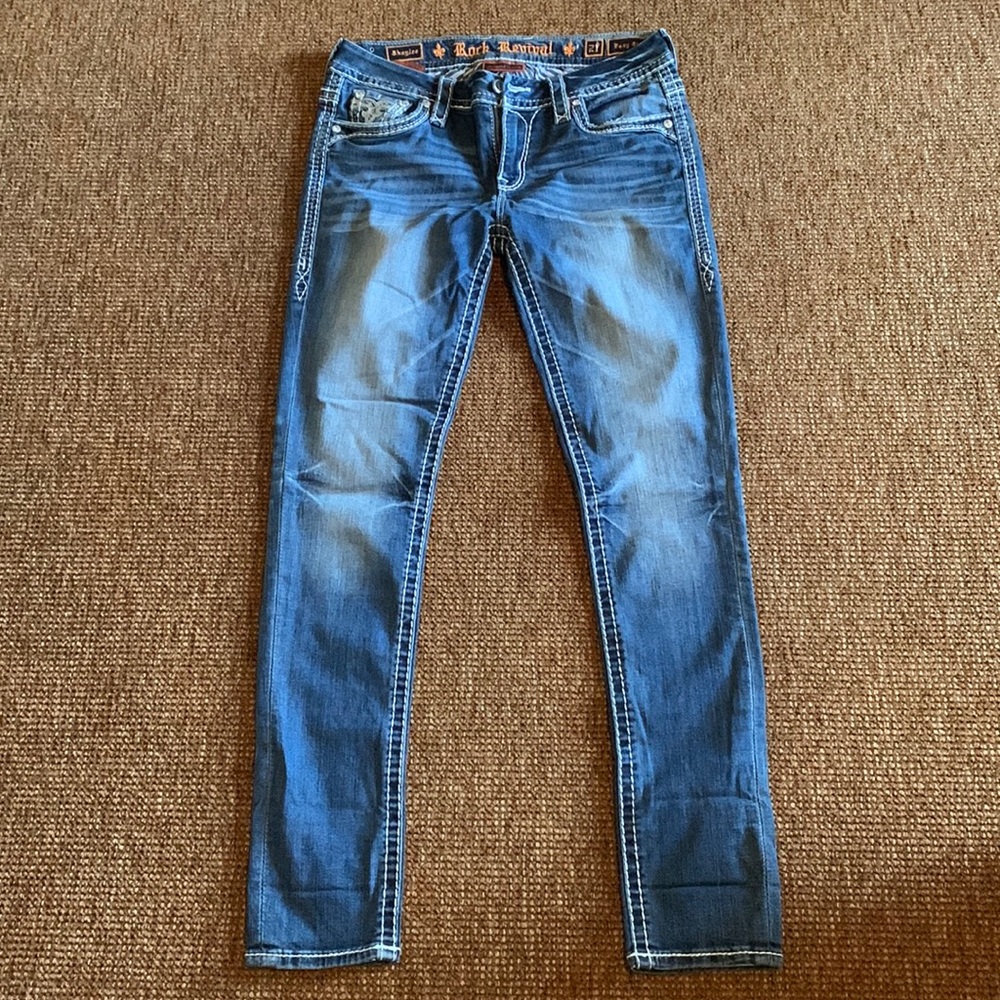 Rock Revival “Easy Skinny” Shaylee jeans 27x30